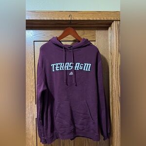Adidas Purple Texas A&M Hoodie